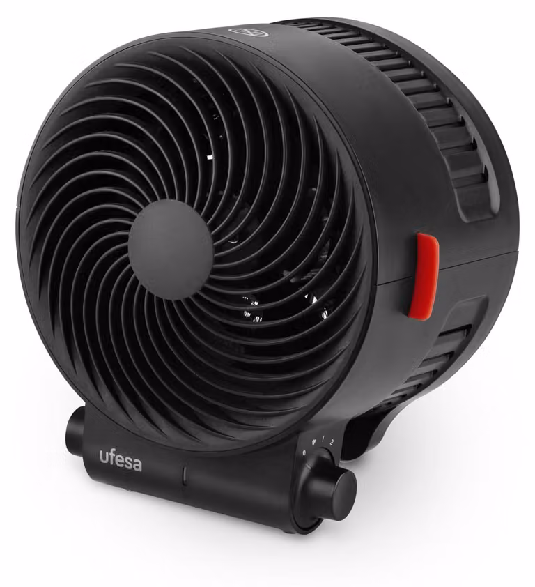 Termoventilatore Ufesa Atlas Neo, 2000 W, 3 livelli di potenza, nero