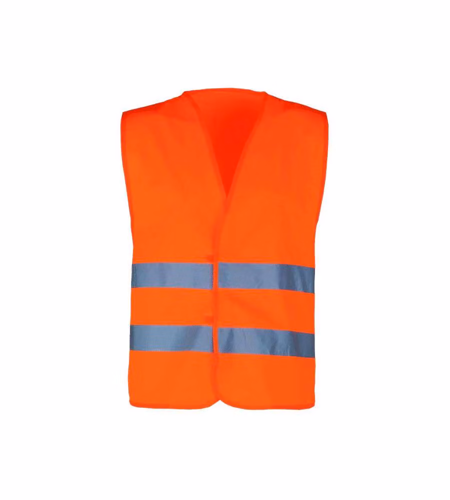 Kapriol Gilet da Lavoro Arancione Fluo Alta Visibilità - Taglia Unica