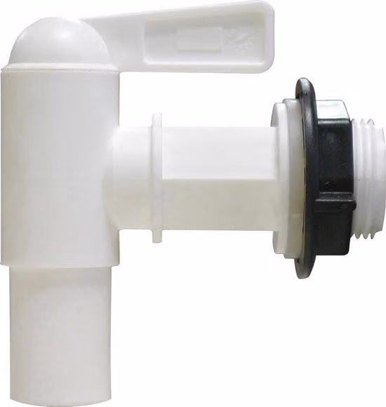 Valvola di scarico per cisterna per l'acqua piovana da 19 mm, 220-500 L