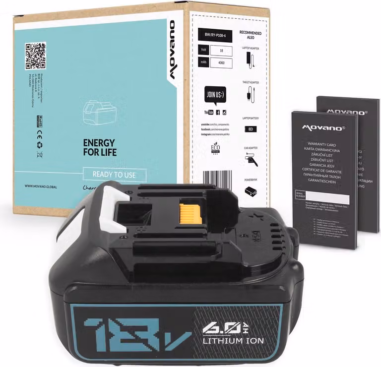 Batteria per Makita 18V 6.0Ah