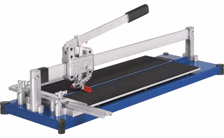 Tagliapiastrelle da 630 mm con piastra in alluminio - Angolo multifunzione 45°, 90° e 350 mm