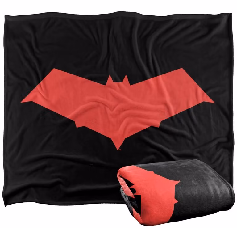 Copertura per letto ultra-morbida con logo di Batman