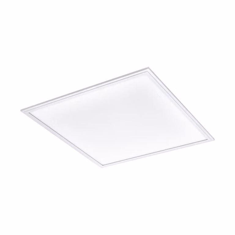 Plafoniera Moderna Salobrena 1 Alluminio Bianco Luce Led Integrato 33W