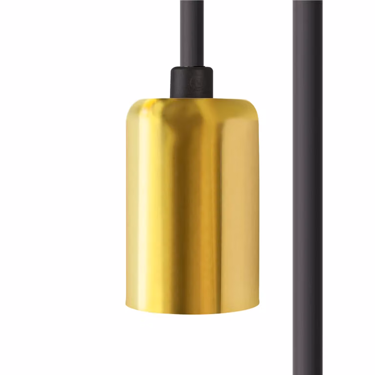Cavo per lampada a sospensione E27 nero e oro, 3,5 m, Nowodvorski CABLE