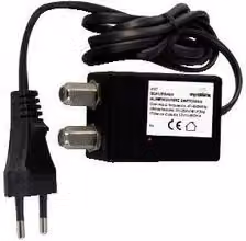 Alimentatore stabilizzato per amplificatore TV Corel colore nero