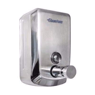 Dispenser di sapone liquido verticale 0,5 lt - Satinato