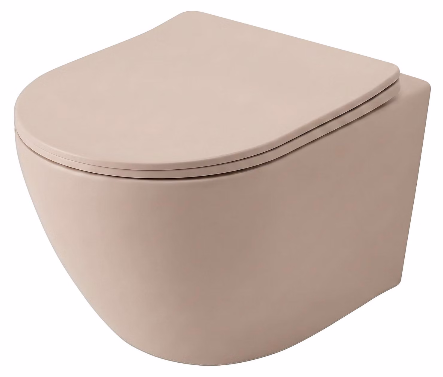 Vaso Wc Sospeso REA Carlo Mini Tornado Mocca Matt Beige