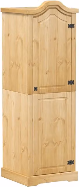 Armadio Corona 55x52x170 cm in Legno Massello di Pino CFW2483910