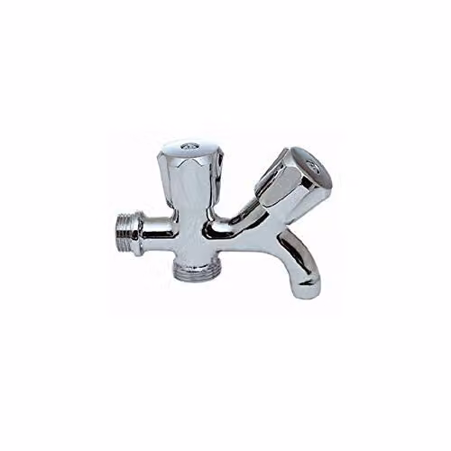 Rubinetto a 2 maniglie lavatrice 1/2" x 3/4" MM