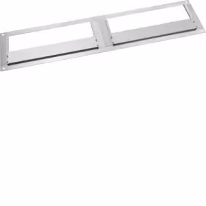 Tettoia modulare Hager a 2 elementi IP40 1600x600 zincata M-MD16060
