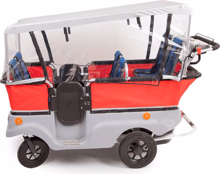 Copertura antipioggia Winther per bus per bambini E-Turtle per 6 bambini