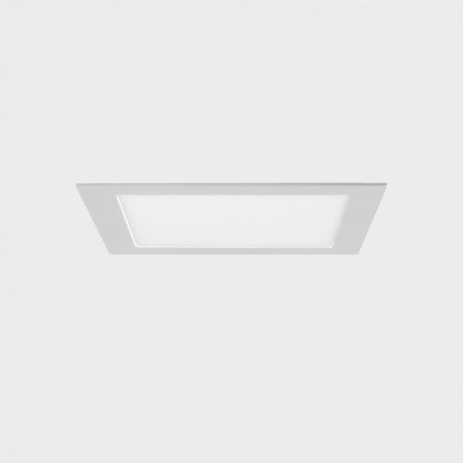 KOHL LIGHTING KOHL-Lighting DISC SQ apparecchio da incasso con cornice 225X225 mm bianco 20 W CRI 80 4000K PUSH