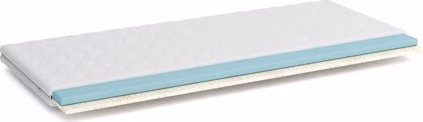 FURNLUX Materasso senza molle Gombo Bianco 90x190cm / Hauptfarbe: Weiß / Dimensioni: 90 x 190 x 12 cm