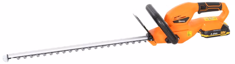 Potatore elettrico per siepi, 100 W, lunghezza di taglio 51 cm | Colore: Arancione | Dimensioni: 19x94x17 cm