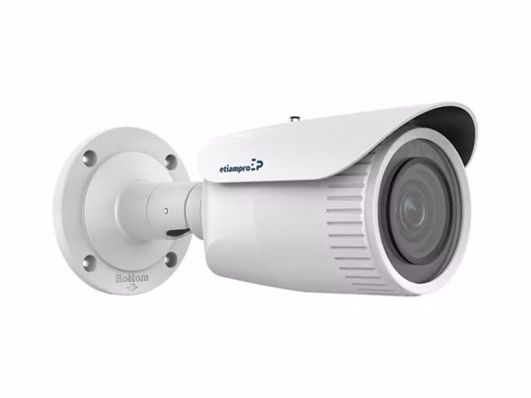 Telecamera Ip 2 Mp - Tipo Bullet - Varifocale - Bianca