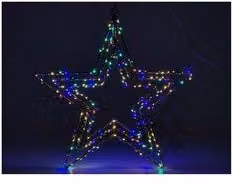 Stella (H45 cm) (1pz) 485 luci - MICROLED RGB 405989