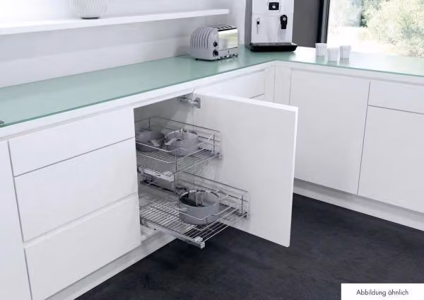 Naber Classic estraibile interno, estraibile interno, per armadio 600, cromato