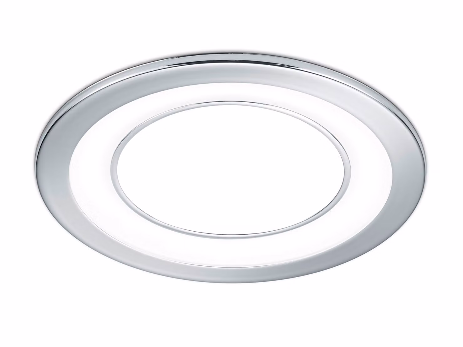 Luminare da incasso CORE silver Trio 652610106