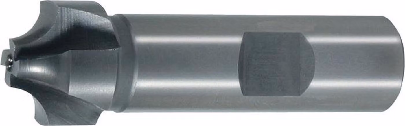 fresa per profili a quarto di cerchio alpen DIN 6518 B tipo N raggio 8 mm Ø nominale 24 mm - 146400800100