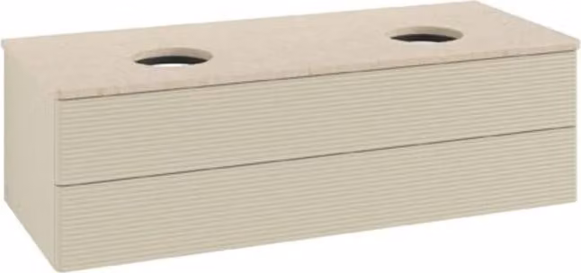 Mobile V&B con struttura frontale Antao 120x36x50cm, WBP botti., si Gr m Lac