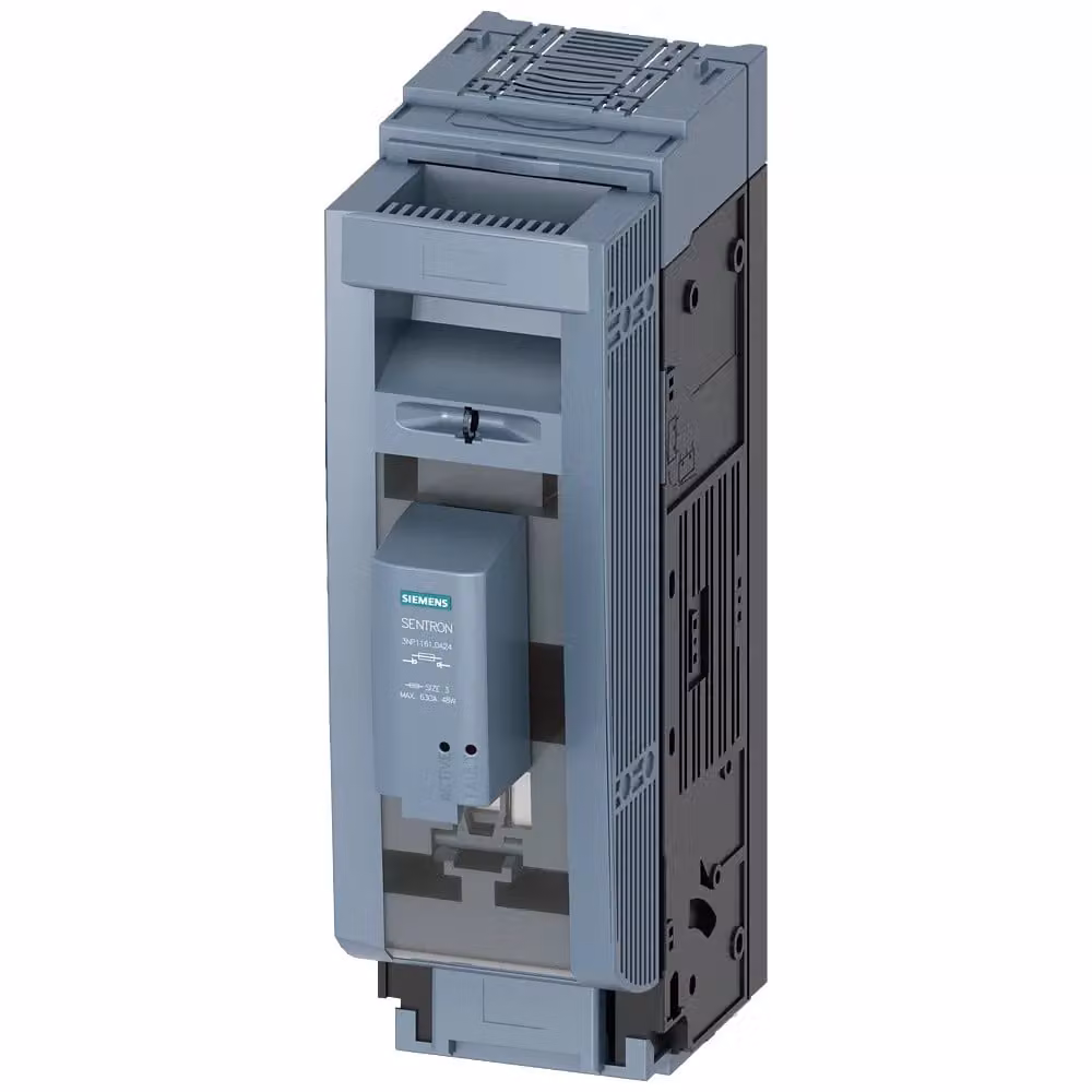 Siemens SENTRON, sezionatore con fusibile 3NP1, unipolare, NH3, 630 A 3NP11611DA24