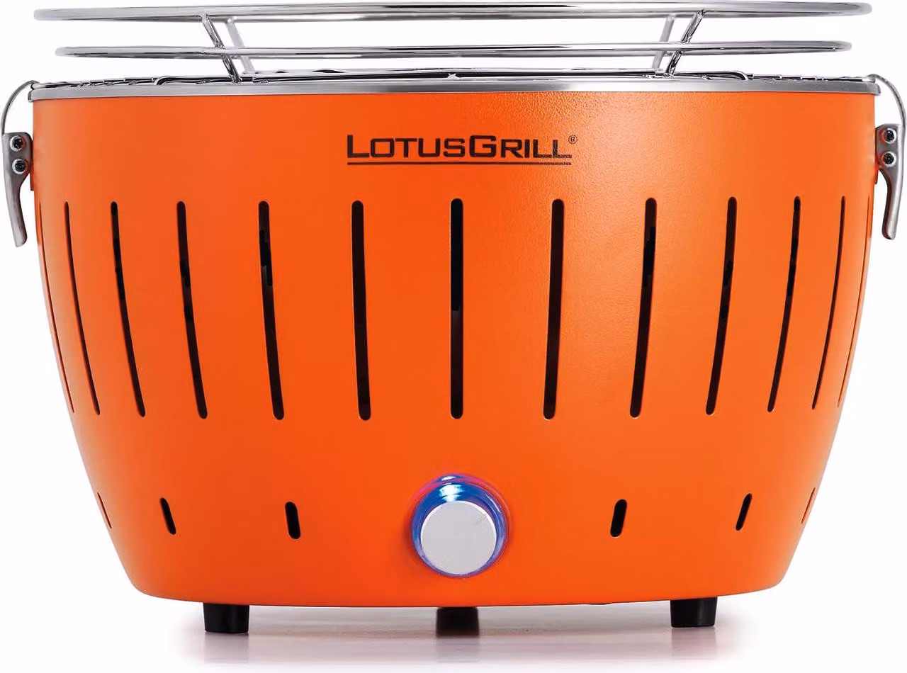 LotusGrill G280 G-OR-280 - Griglia per barbecue - Carbone - Arancione mandarino