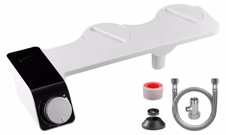 Bidet non elettrico con doppia getto, pressione dell'acqua regolabile