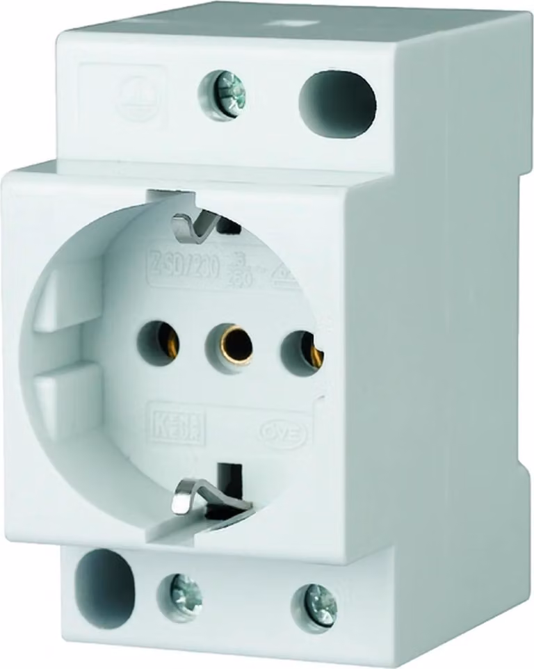 Presa Eaton REG Schuko, 230 V, 16 A, montaggio su quadro elettrico, 1 pz.