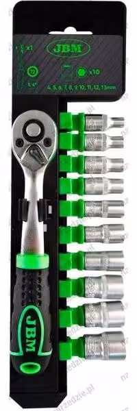 Set di utensili JBM, chiavi a Esagono da 1/4 di pollice, 11 pezzi