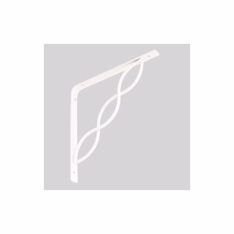 Mensola 200x200 mm Supporto per mensola Supporto per mensola Supporto per parete Bianco antico retrò