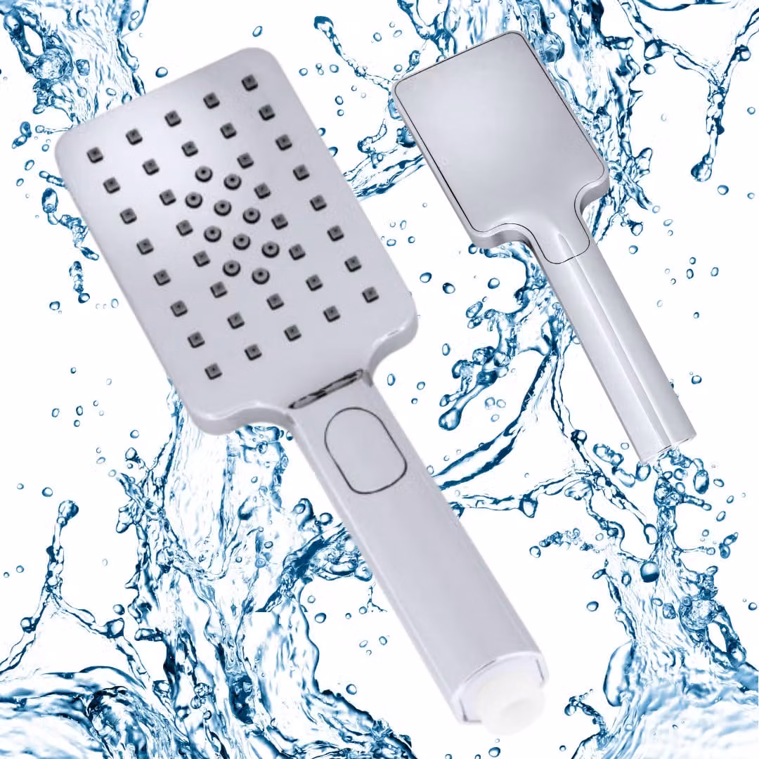 Granitan - Soffione doccia - Doccia a pioggia 25 cm - Doccia cromato - ugelli anticalcare - CARO2