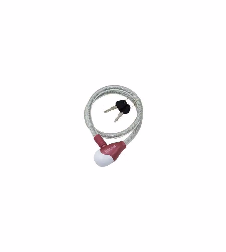 Cavo Sicurezza con Lucchetto 12X800