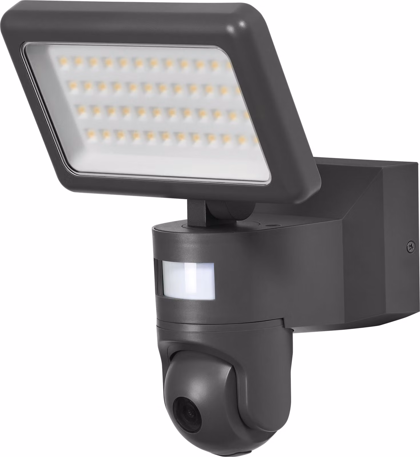 Proiettore LED OSRAM SMART+ con Wi-Fi, dotato di telecamera HD, luce bianco caldo (3000 K), faretto con sensore di movimento e di luce diurna, 2000 lumen, dimmerabile, grado di protezione IP44