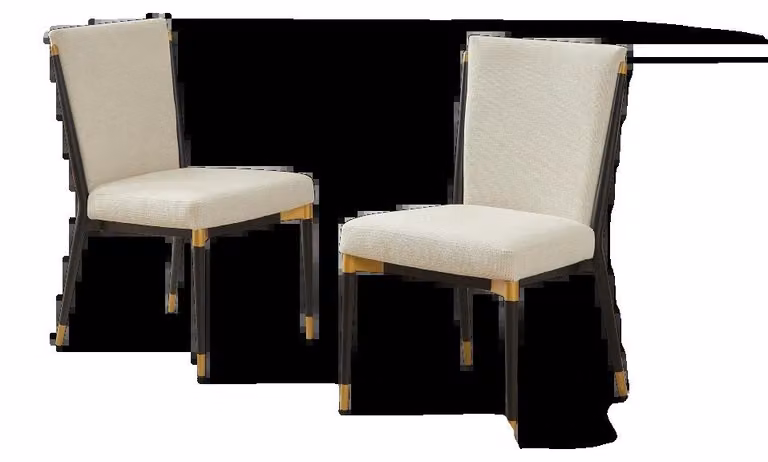Sedia da pranzo, design salvaspazio, seduta confortevole, set da 2 pezzi