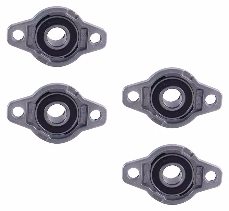 Zitlaghe, 4 pezzi, lega di zinco, diametro interno 12 mm