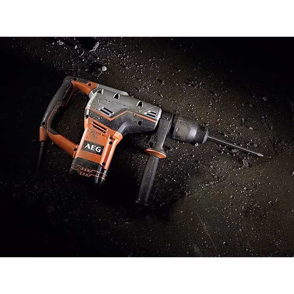 Martello demolitore AEG MH5G SDS-MAX da 1100W con energia d'urto di 7.5J, colore arancione – 2