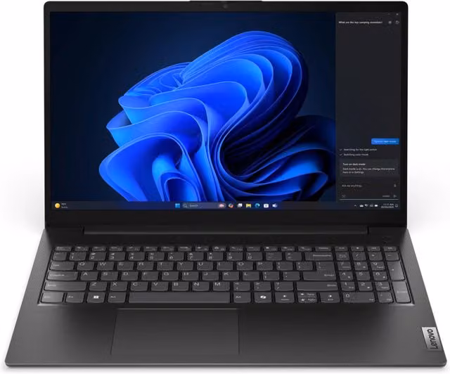 Notebook Lenovo V15 Gen 5 da 15,6 pollici Business Black con Intel Core 5 210H, 16GB RAM e 512GB SSD