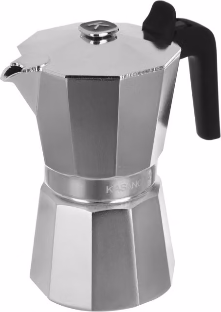 Caffettiera Kasanova Premium da 6 tazze colore silver – 1