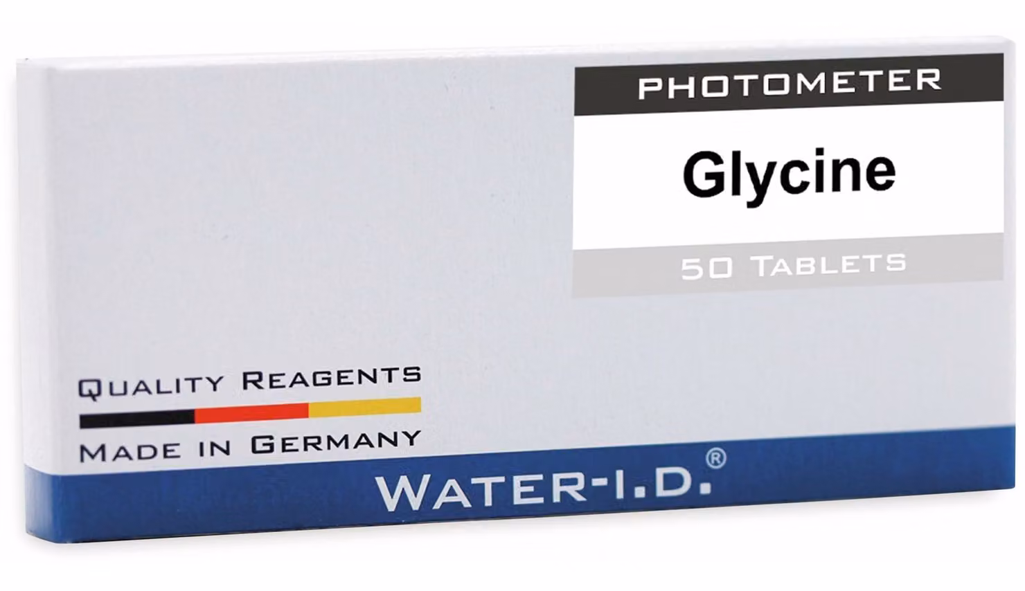 WATER-I.D. Compresse di glicina per PoolLab, 50 pezzi