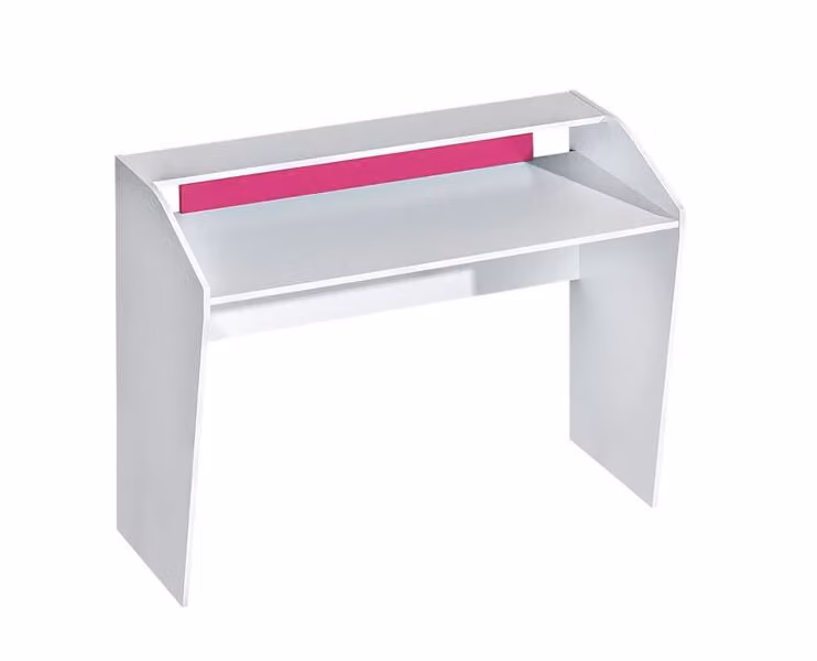 Scrivania SINCE - bianco / rosa