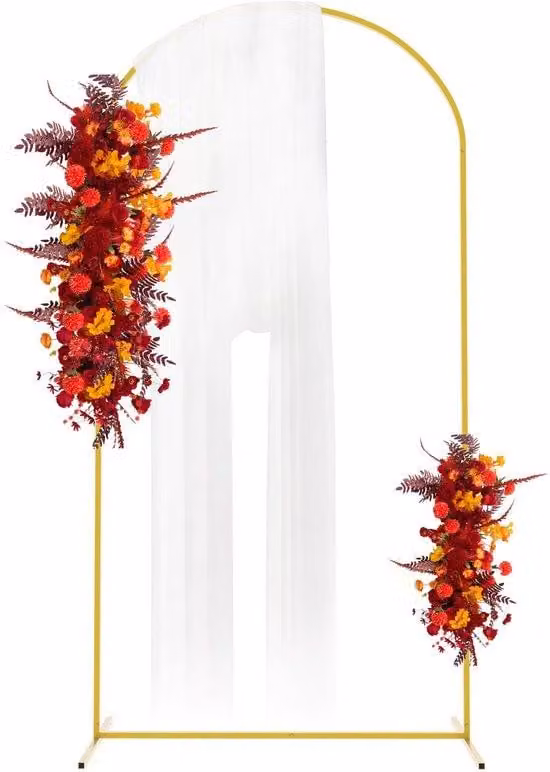 Azomor Elegante: supporto ad arco in metallo per decorazioni di feste ed eventi