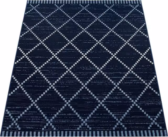 Tappeto per interni ed esterni Katrina blu 80 x 150 cm – 1