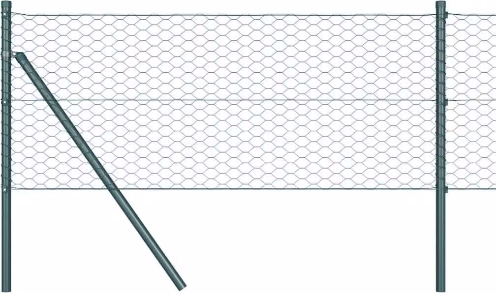 Recinzione Esagonale Verde 0,5 x 50 m PVC