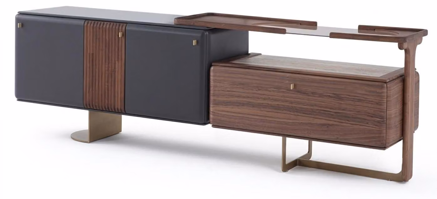 Mobile bar/credenza per sala da pranzo, design moderno e lussuoso
