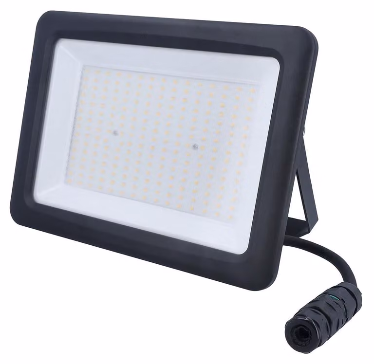 Faretto LED da esterno, 150W, 18000 lumen, 4000K, grado di protezione IP65, angolo di illuminazione 120°, cavo da 15 cm