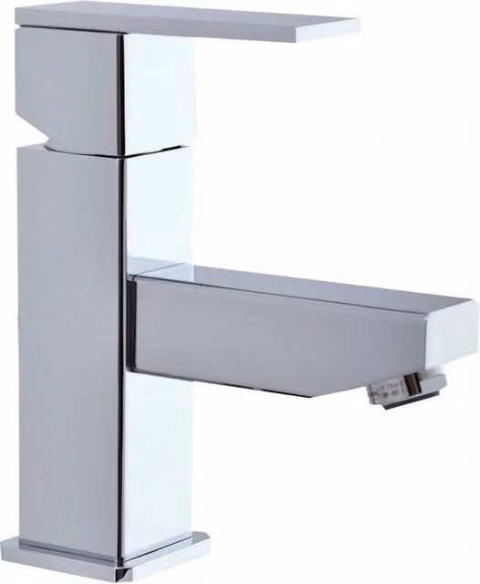 Miscelatore lavabo LOIRA in ottone cromato senza sifone