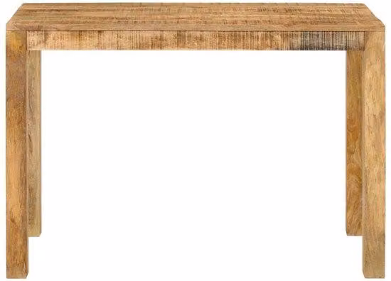 Tavolo da pranzo in legno massello 110x55x76 cm