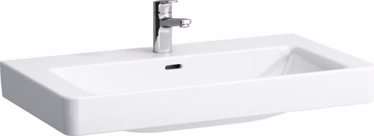 LAUFEN PRO S lavabo à poser, sans trou pour robinet, avec trop-plein, 850x465mm, H816965A001091, H816965A001091