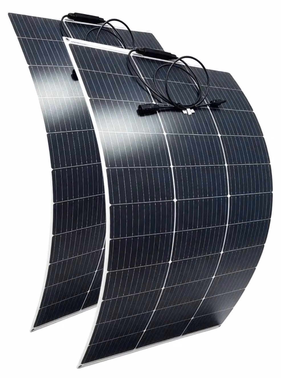 Pannelli solari, design flessibile, alta efficienza, 2 pezzi da 125W