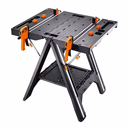 WORX WX051 Banco da lavoro mobile multifunzione, portata massima 450kg